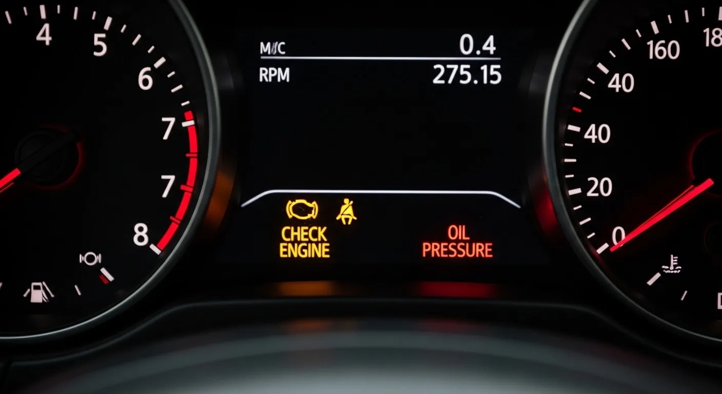 Check Engine Light Oil Change: Common Causes
