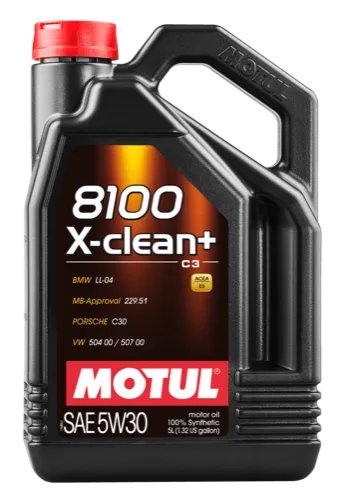 Motul 8100 X-CLEAN+ 5W-30 bottle