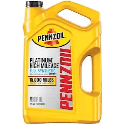 Pennzoil Platinum High Mileage 0W-20 bottle