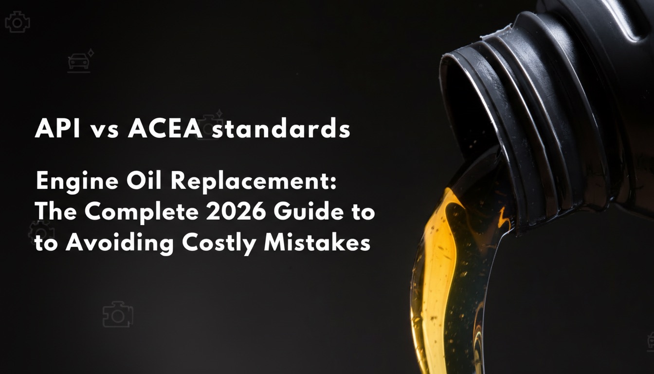 Engine Oil Replacement Guide: Choose the Right Oil